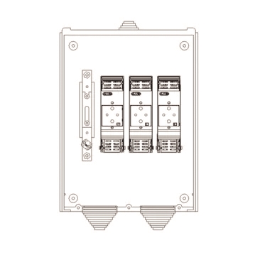 CLAVED AC12216 CAIXA GRAL PROTECCIO 9-160 BUC/E Endesa